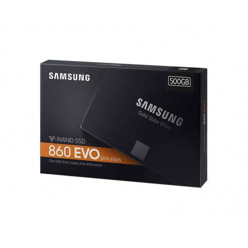 500 GB SAMSUNG 860 EVO MZ-76E500BW SSD