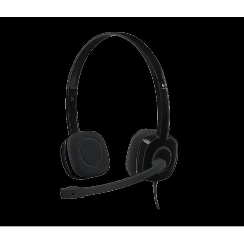 LOGITECH H151 3.5Mm Stereo Tek Jak Kulaklık Siyah 981-000589