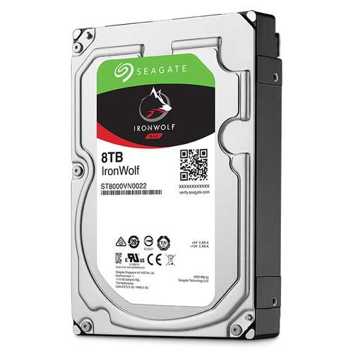 SEAGATE 8TB 3.5 7200RPM 256MB Sata3 Ironwolf Nas Dahili HardDisk ST8000VN004