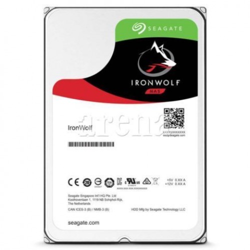 SEAGATE 10TB 3.5 7200RPM 256MB Sata3 Ironwolf Nas Dahili HardDisk ST10000VN0008