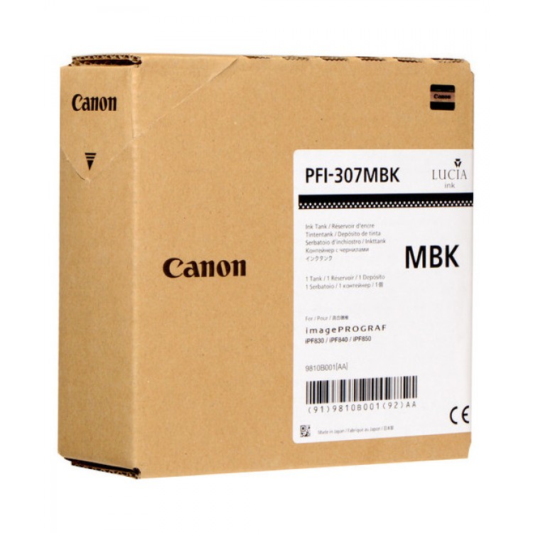 Canon PFI-307 Matte Black Mürekkep Kartuş 9810B001 Fiyatı