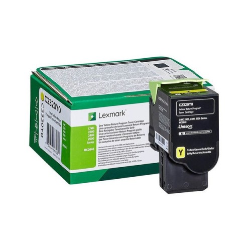 Lexmark C2350Y0 Sarı Return Toner