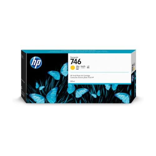 HP P2V79A Yellow Mürekkep Kartuş 300-ml  (746)