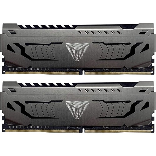 PATRIOT 64GB (32GBx2) 3600MHz DDR4 DUAL VIPER STEEL BLACK Gaming Masaüstü Ram PVB464G360C8K