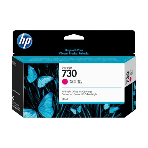 HP P2V63A 130 ml Macenta Mürekkep Kartuş (730)