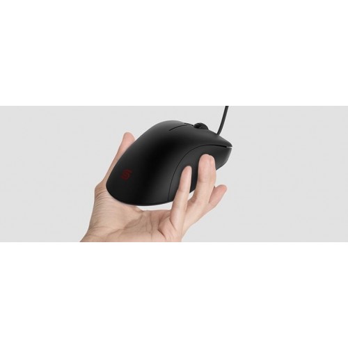 ZOWIE Paracord Kablolu Büyük Boy Sağ El Ergonomik Hafif 24 Çentik Siyah Espor EC1-C