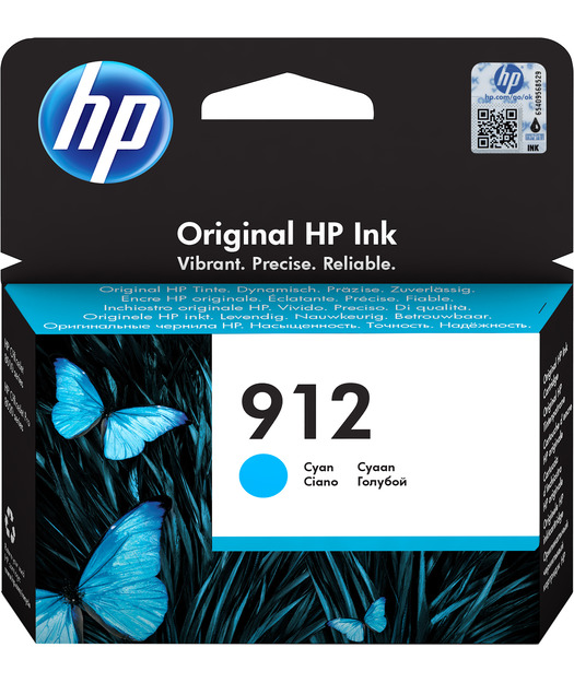 HP%203YL77AE%20Cyan%20Mürekkep%20Kartuş%20(912)