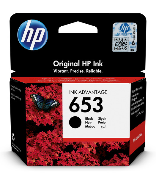 HP%203YM75AE%20Black%20Mürekkep%20Kartuş%20(653)