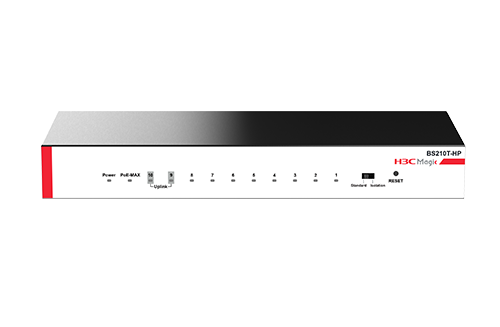 H3C%20Magic%20BS210T-HP%208%20Port%2010/100/1000%20Mbps%20Gigabit%20PoE+%20Switch