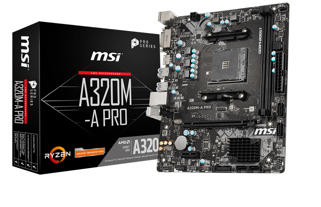 MSI%20A320M-A%20PRO%20DDR4%203200%20(OC)%20DVI%20HDMI%20mATX