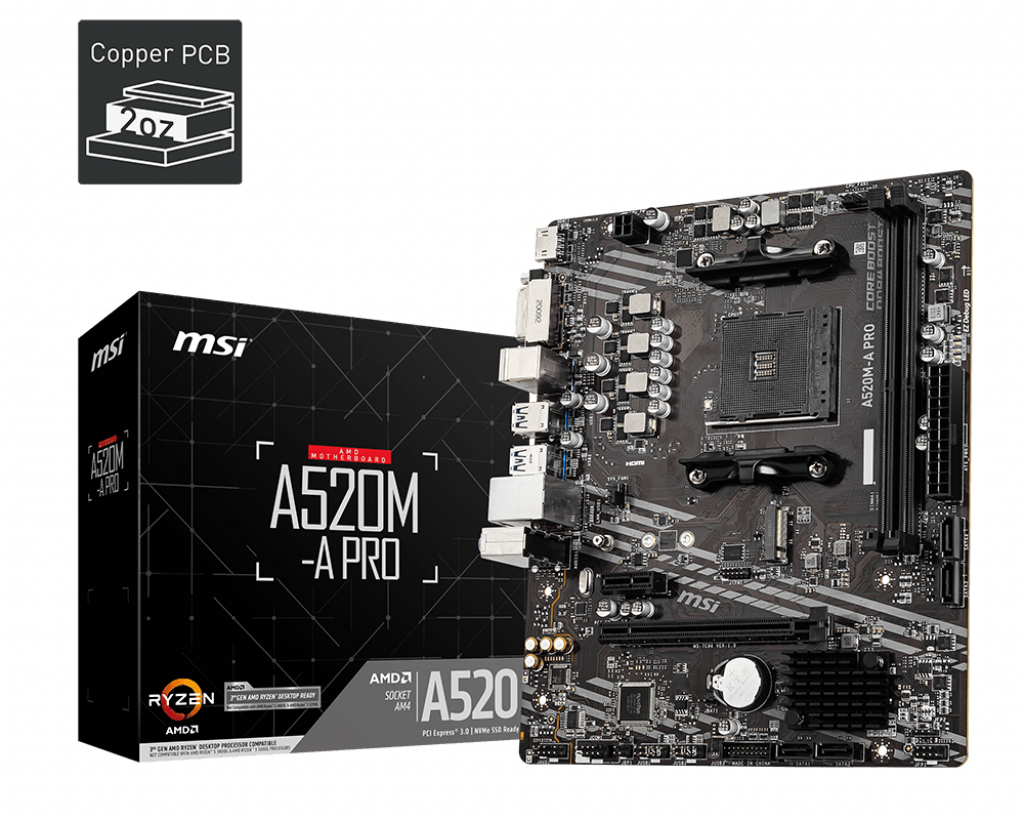 MSI%20A520M-A%20PRO%20DDR4%204600/1866Mhz%20M.2%20M.ATX%20AM4