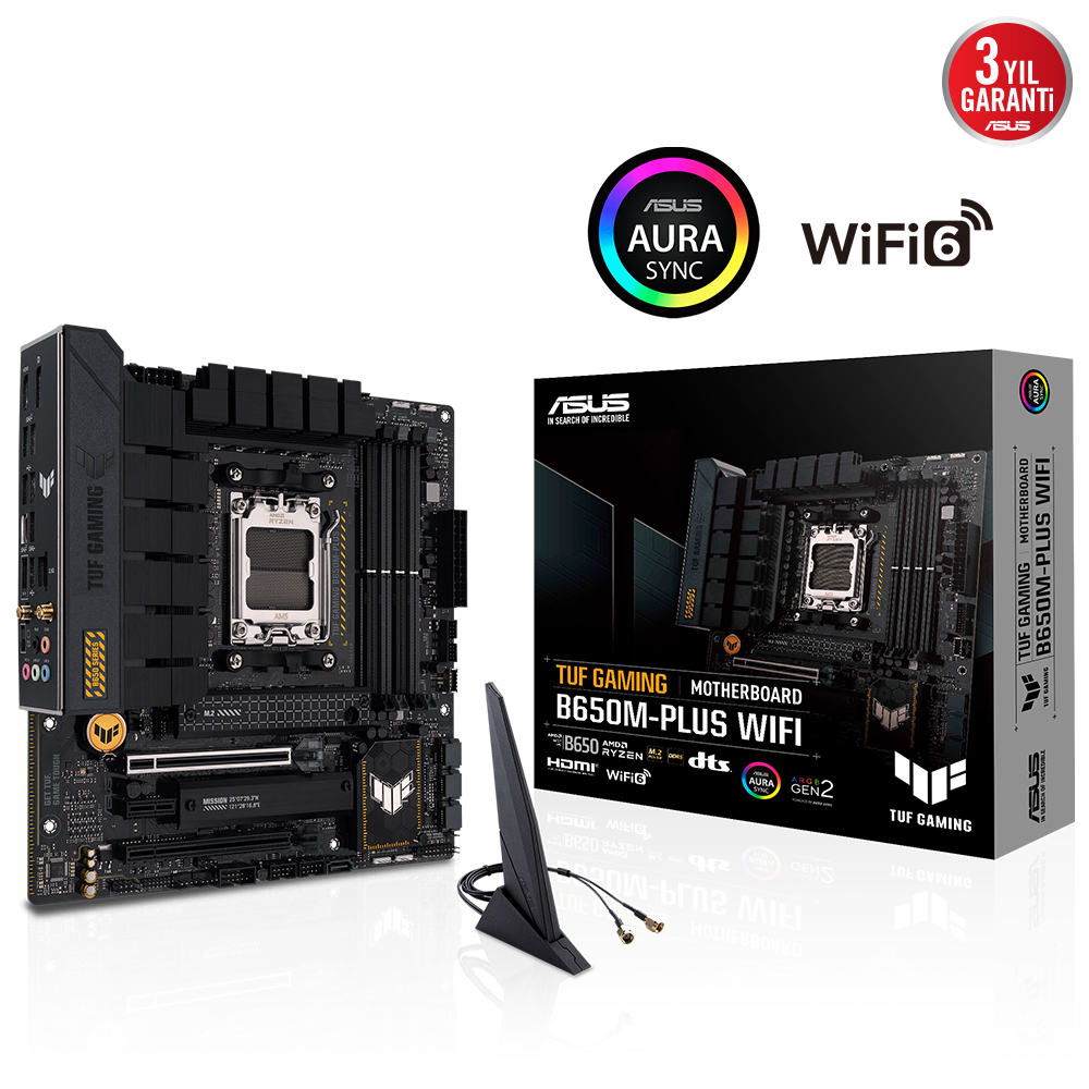 ASUS%20TUF%20GAMING%20B650M-PLUS%20WIFI%20DDR5%206400Mhz+(OC)%20DP%20HDMI%20M.2%20AM5