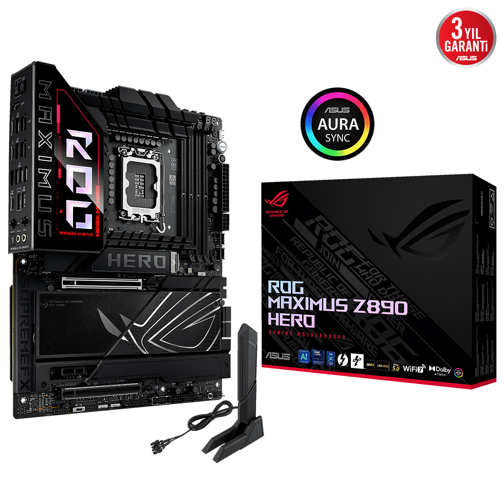 ASUS%20ROG%20MAXIMUS%20Z890%20HERO%20DDR5%206XM2%20USB3.2%20WIFI7%20RGB%20LAN%20ATX