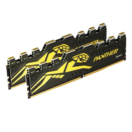 Apacer%20Panther%20Black-Gold%2032GB%202x16GB%203200Mhz%20CL16%20DDR4%20Gaming%20Ram%20(AH4U32G32C28Y7GAA-2)