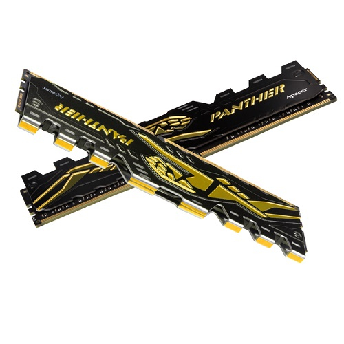 Apacer%20Panther%20Black-Gold%2032GB%202x16GB%203200Mhz%20CL16%20DDR4%20Gaming%20Ram%20(AH4U32G32C28Y7GAA-2)