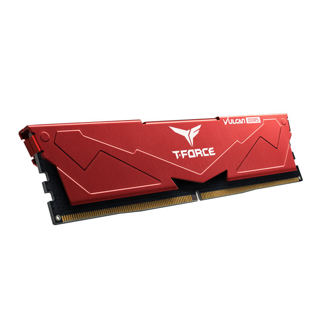 Team%20T-Force%20Vulcan%20Red%2032GB(2x16GB)%206400Mhz%20DDR5%20Gaming%20Ram%20CL40%20(FLRD532G6400HC40BDC01)