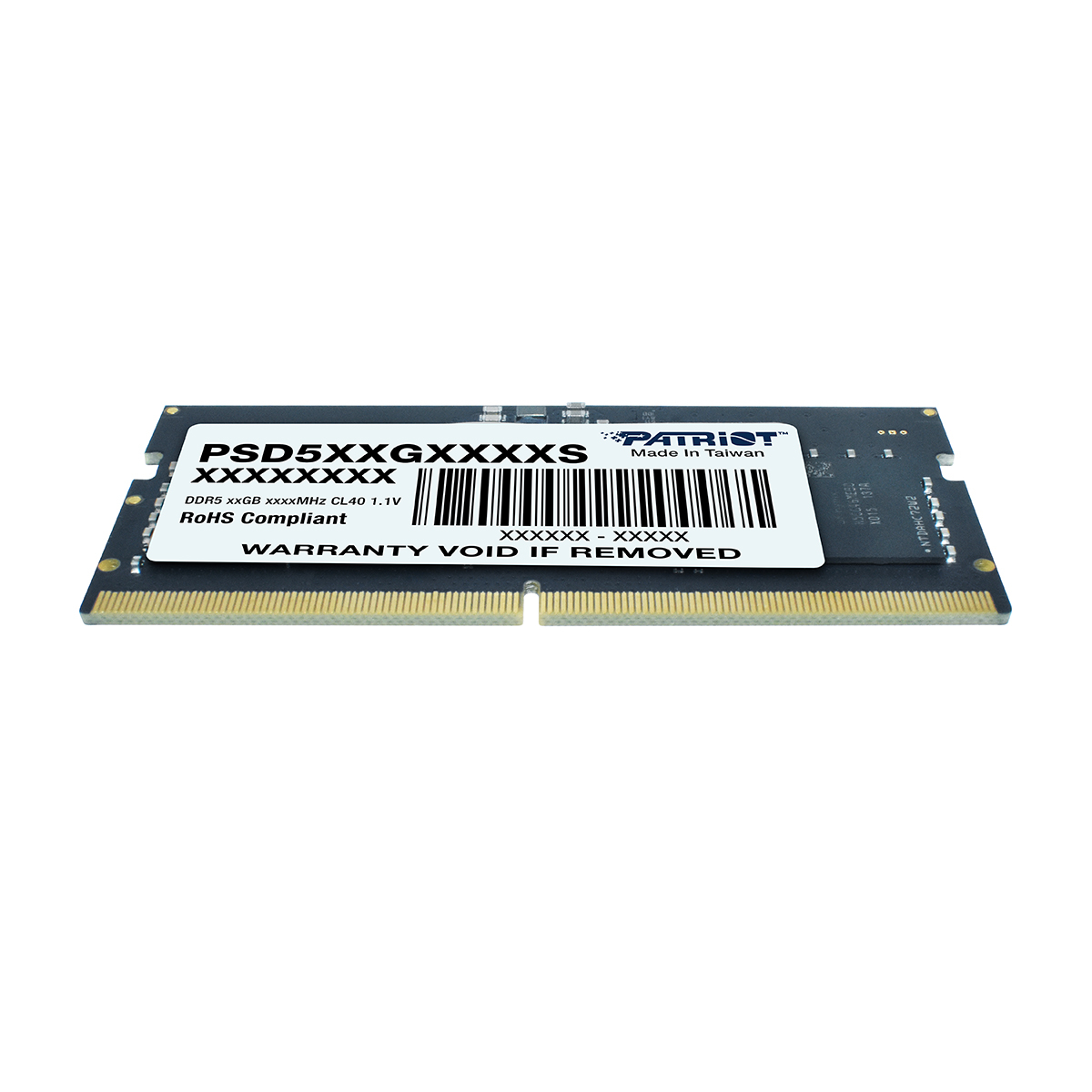 Patriot%20Signature%20Line%2016GB(1x16GB)%20DDR5%204800MHz%20CL40%20SODIMM%20Ram%20(PSD516G480081S)