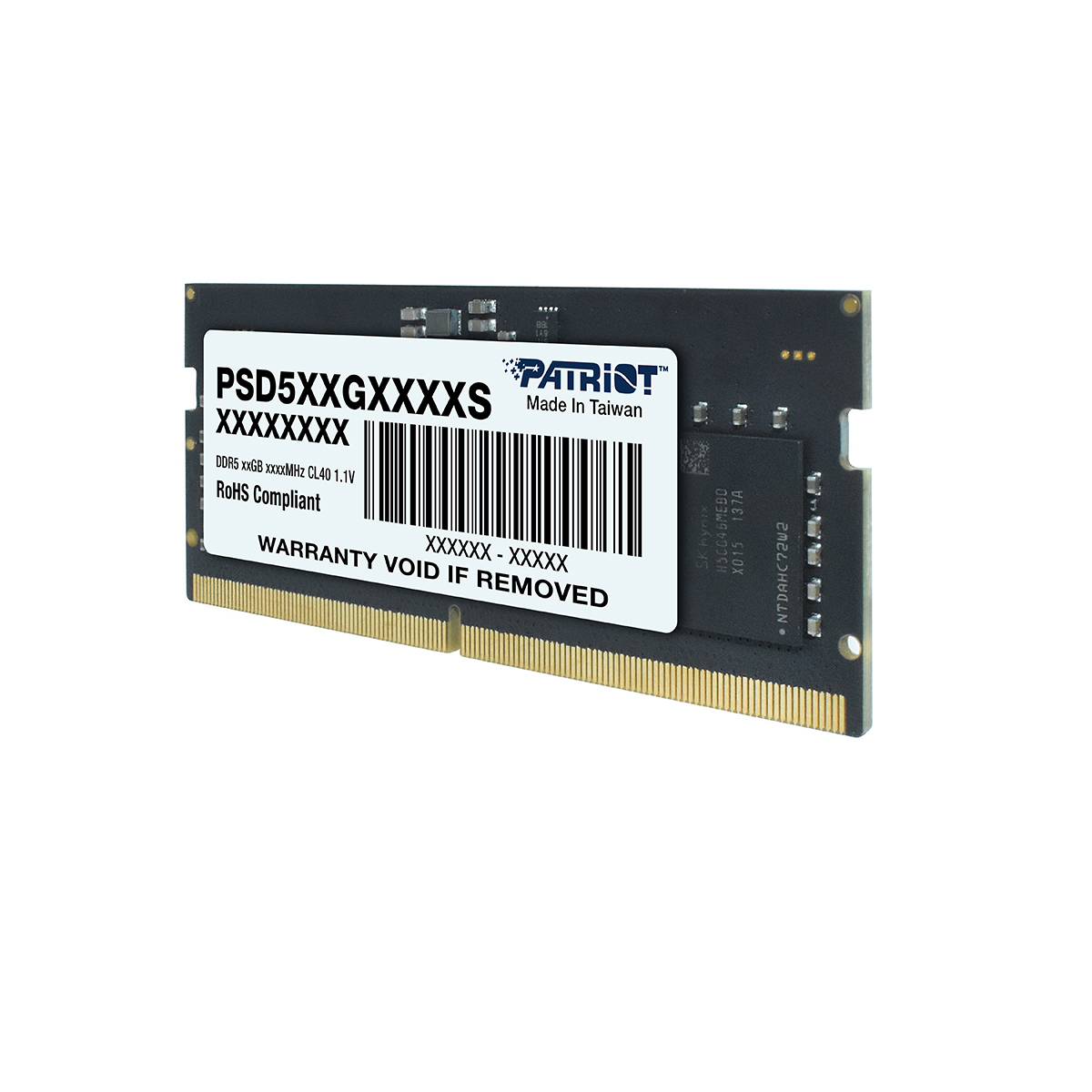 Patriot%20Signature%20Line%2016GB(1x16GB)%20DDR5%204800MHz%20CL40%20SODIMM%20Ram%20(PSD516G480081S)