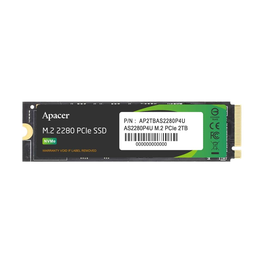 Apacer%20512GB%203500/3000%20MB/s%20M.2%20PCIe%20Gen3%20SSD%20Disk%20(AS2280P4U)