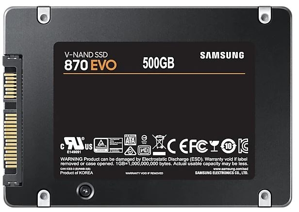 500GB%20SAMSUNG%20870%20560/530MB/s%20EVO%20MZ-77E500BW%20SSD%20(Resmi%20Distribütör%20Garantili)