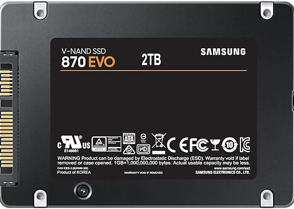 2TB%20SAMSUNG%20870%20560/530MB/s%20EVO%20MZ-77E2T0BW%20SSD%20(Resmi%20Distribütör%20Garantili)