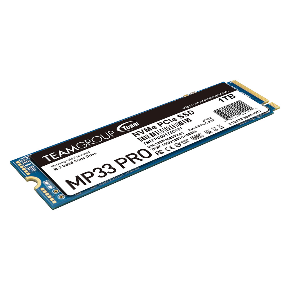 Team%20MP33%20Pro%201TB%203500/3000MB/s%20NVMe%20PCIe%20Gen3x4%20M.2%20SSD%20Disk%20%20(TM8FPD001T0C101)