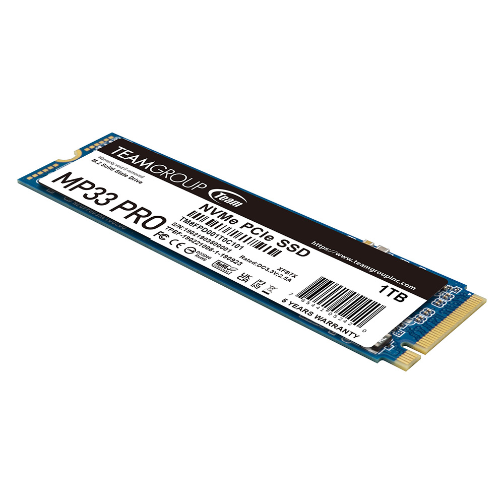 Team%20MP33%20Pro%201TB%203500/3000MB/s%20NVMe%20PCIe%20Gen3x4%20M.2%20SSD%20Disk%20%20(TM8FPD001T0C101)