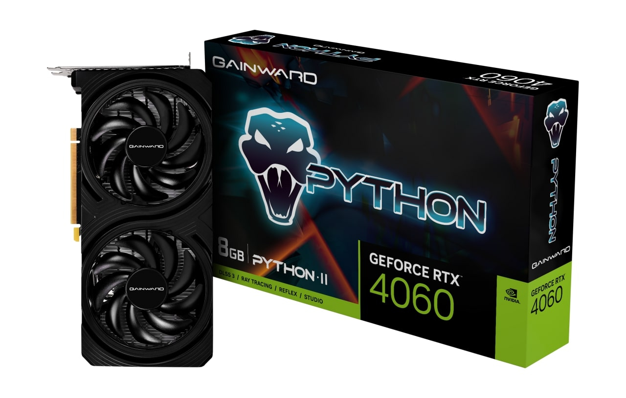 GAINWARD%20RTX4060%20PYTHON%20II%208GB%20GDDR6%20128bit