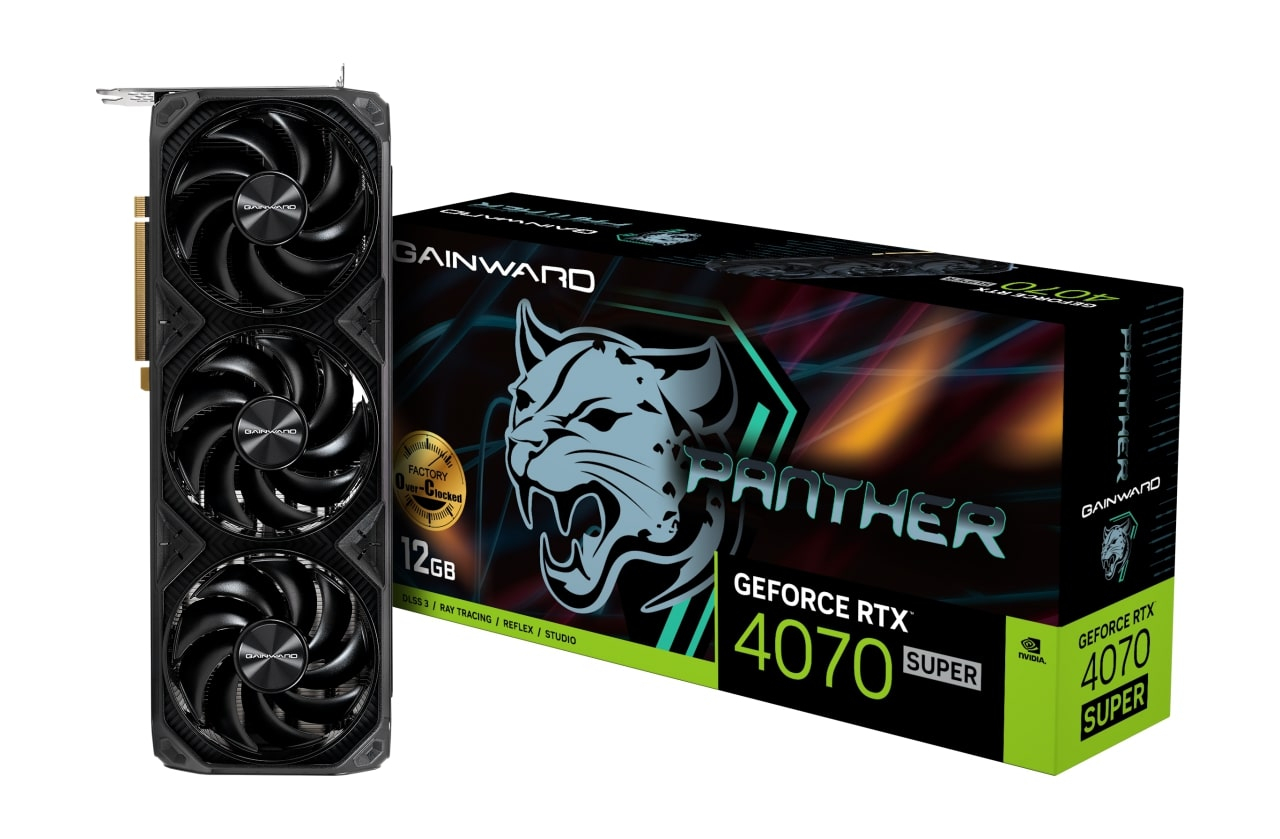 GAINWARD%20RTX4070%20SUPER%20PANTHER%20OC%2012GB%20GDDR6X%20192bit