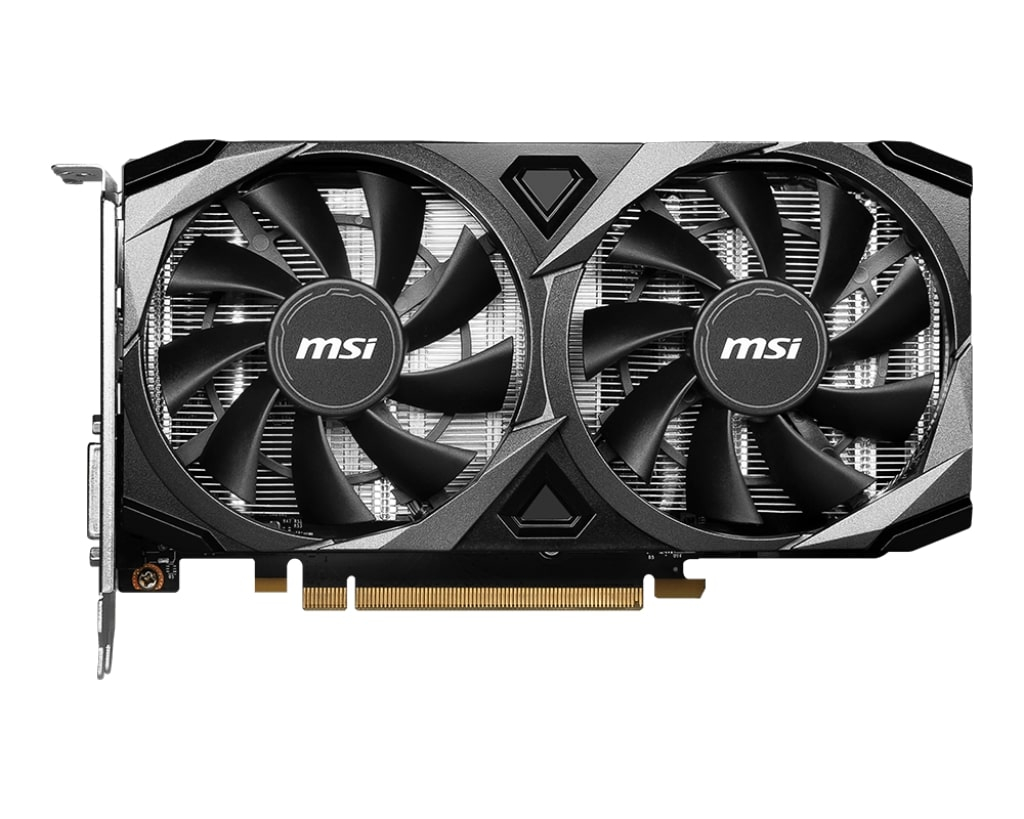 MSI%20GEFORCE%20RTX%203050%20VENTUS%202X%20XS%208G%20OC%20GDDR6%20HDMI%20DP%20DVI%20128Bit