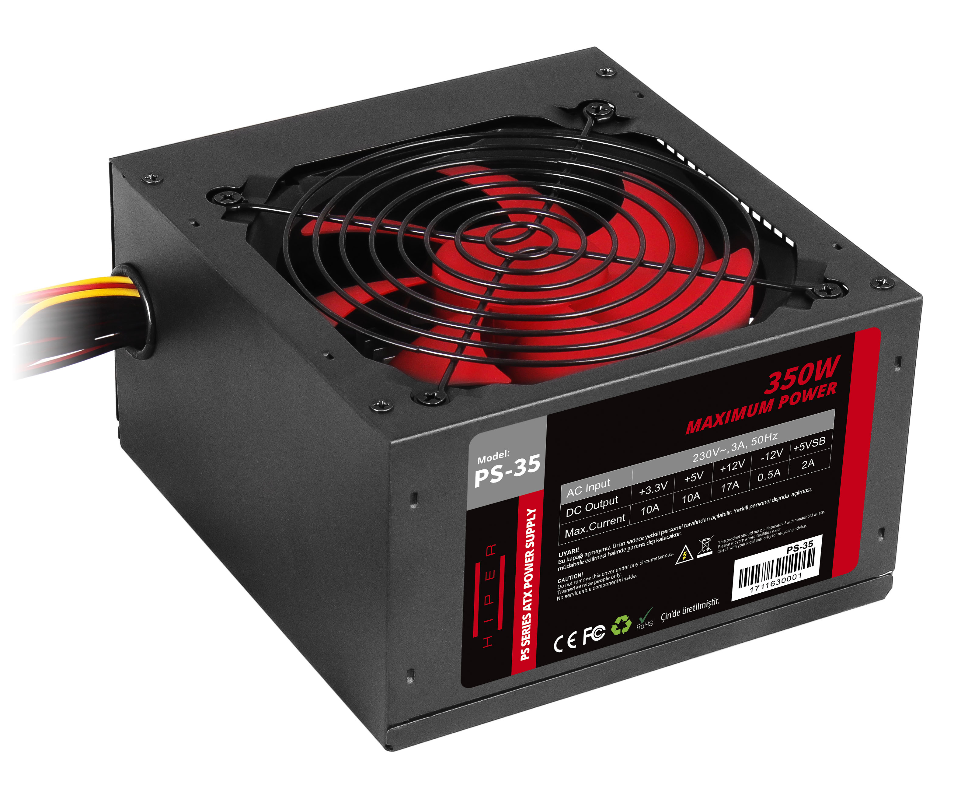 HIPER%20PS-35%20350W%2012%20CM%20FAN%20POWER%20SUPPLY