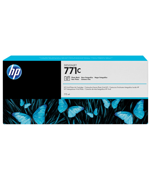 HP%20771C%20775%20ml%20Fotoğraf%20Siyahı%20DesignJet%20Mürekkep%20Kartuşu