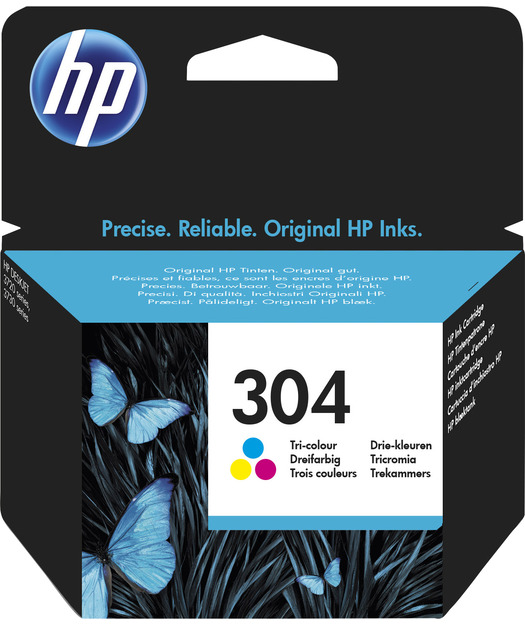 HP%20N9K05AE%20CMY%20Mürekkep%20Kartuş%20(304)