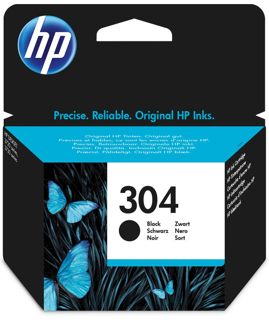 HP%20N9K06AE%20Black%20Mürekkep%20Kartuş%20(304)