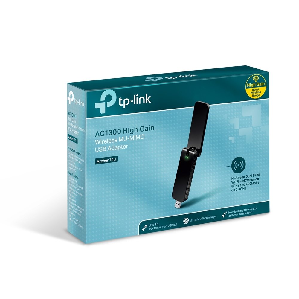 TP-LINK%20ARCHER%20T4U%20KABLOSUZ%201200Mbps%20DUAL%20BAND%20USB%20ADAPTÖR