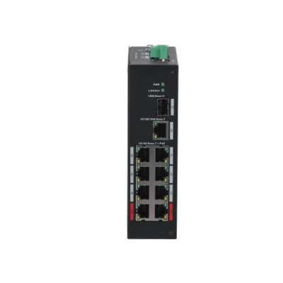 DAHUA%20PFS3110-8ET-96-V2%208%20PORT%208XFE-1GE-1XGE/SFP%2096W%20POE%20SWİTCH