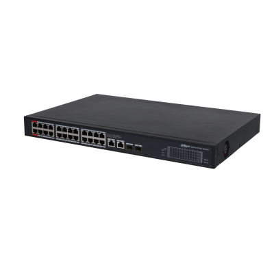 DAHUA%20PFS3228-24GT-360%2024%20PORT%2024XGE-2XGE-2XGE/SFP%20360W%20POE%20SWİTCH