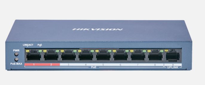 HIKVISION%20DS-3E0109P-E/M(B)%208xFE+1xFE%2060W%20POE%20SWITCH