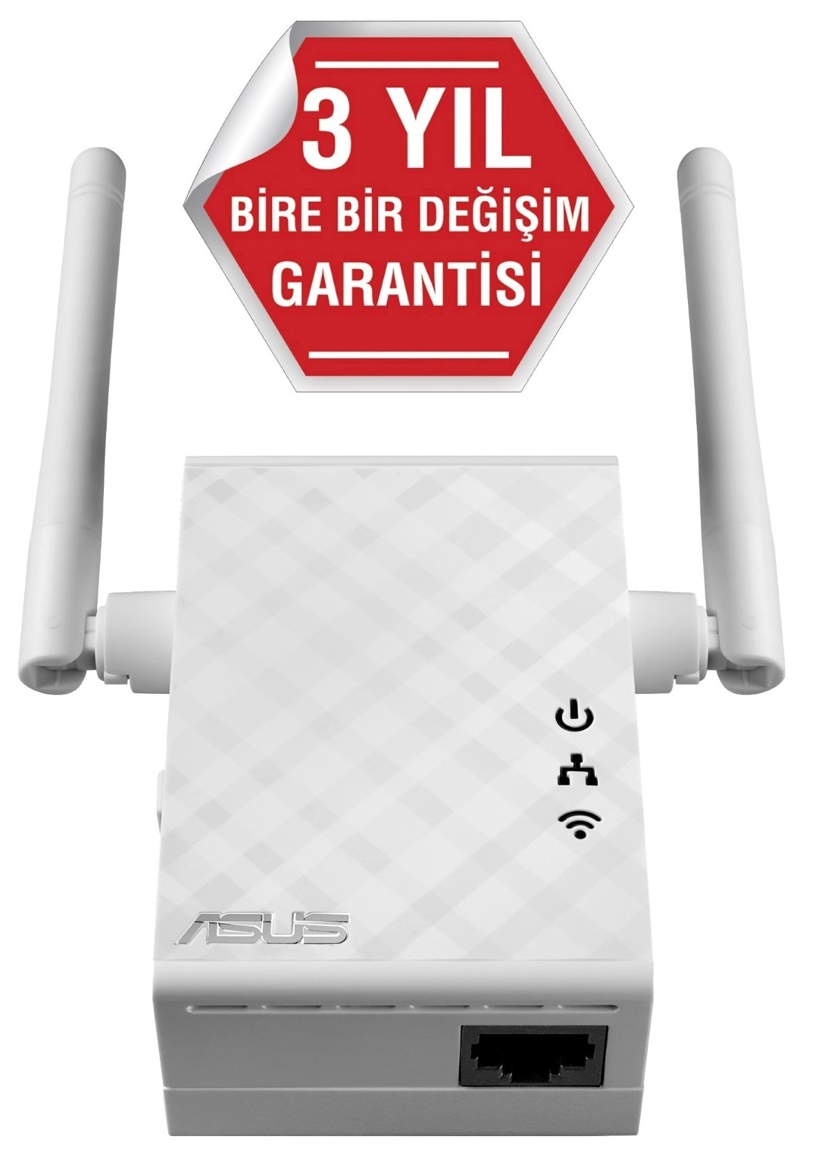 ASUS%20RP-N12%20300Mbps%20PRİZ%20TİPİ%20MENZİL%20GENİŞLETİCİ