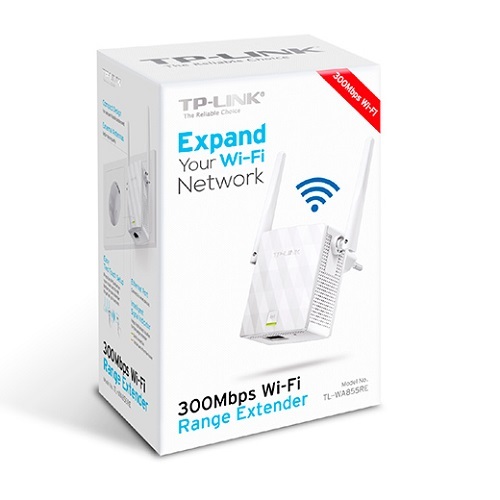 TP-LINK%20TL-WA855RE%20300Mbps%20PRİZ%20TİPİ%20MENZİL%20GENİŞLETİCİ