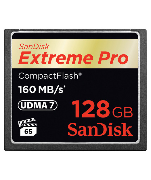 SanDisk%20Extreme%20Pro%20CF%20160MB/s%20128%20GB%20VPG%2065,%20UDMA%207