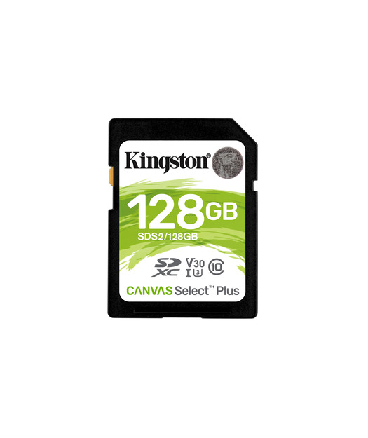 Kingston%20128GB%20SDHC%20Canvas%20Select%20Plus%2010