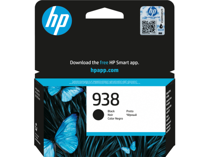 HP 4S6X8PE Siyah Mürekkep Toneri(938)