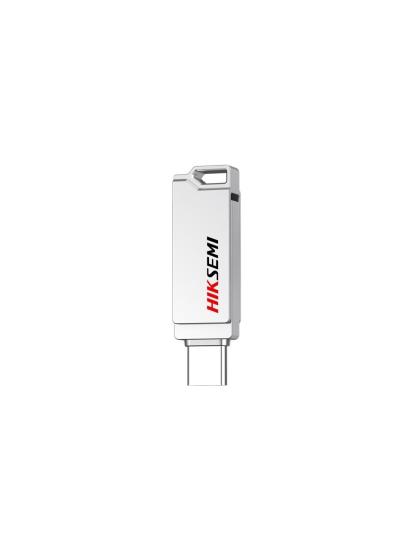 Hiksemi E327C USB 3.2 Dual 128GB Bellek Gümüş