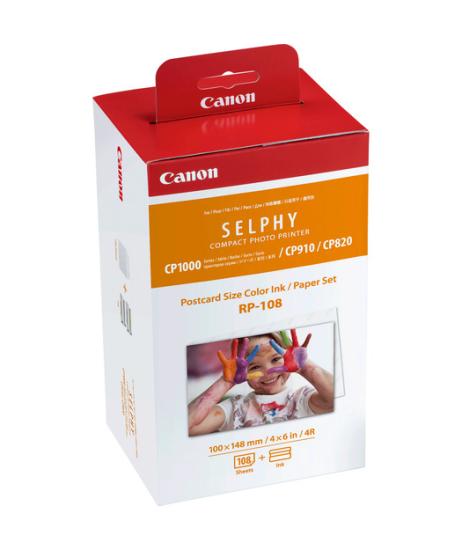 CANON DSC Psize ColorInk/PaperSet RP-108