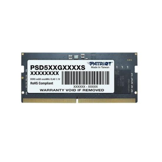 Patriot Signature Line 32GB (1x32GB) DDR5 5600MHz CL46 SODIMM Gaming Ram (PSD532G56002S)