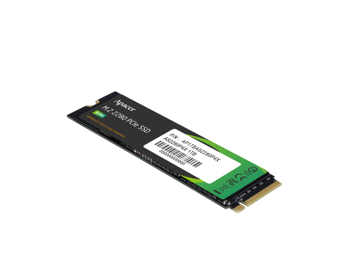 Apacer AS2280P4X-1 1TB 2100-1700 MB/s M.2 PCIe Gen3x4 SSD (AP1TBAS2280P4X-1)