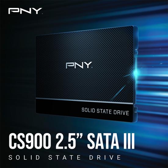 PNY CS900 250GB 535/500MB/s 2,5’’ SATA3 SSD (SSD7CS900-250-RB)