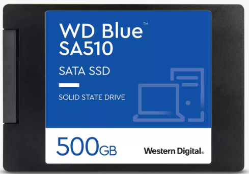 500GB WD BLUE 2.5’’ 560/510MB/s WDS500G3B0A SSD