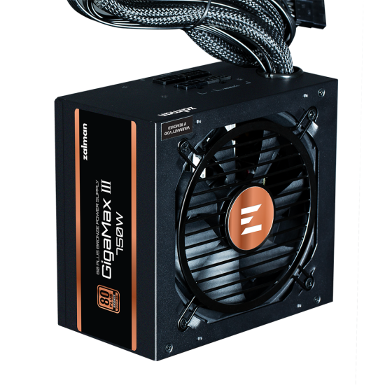 ZALMAN GIGAMAX III  750W ZM750-GV3 80+ BRONZE POWER SUPPLY